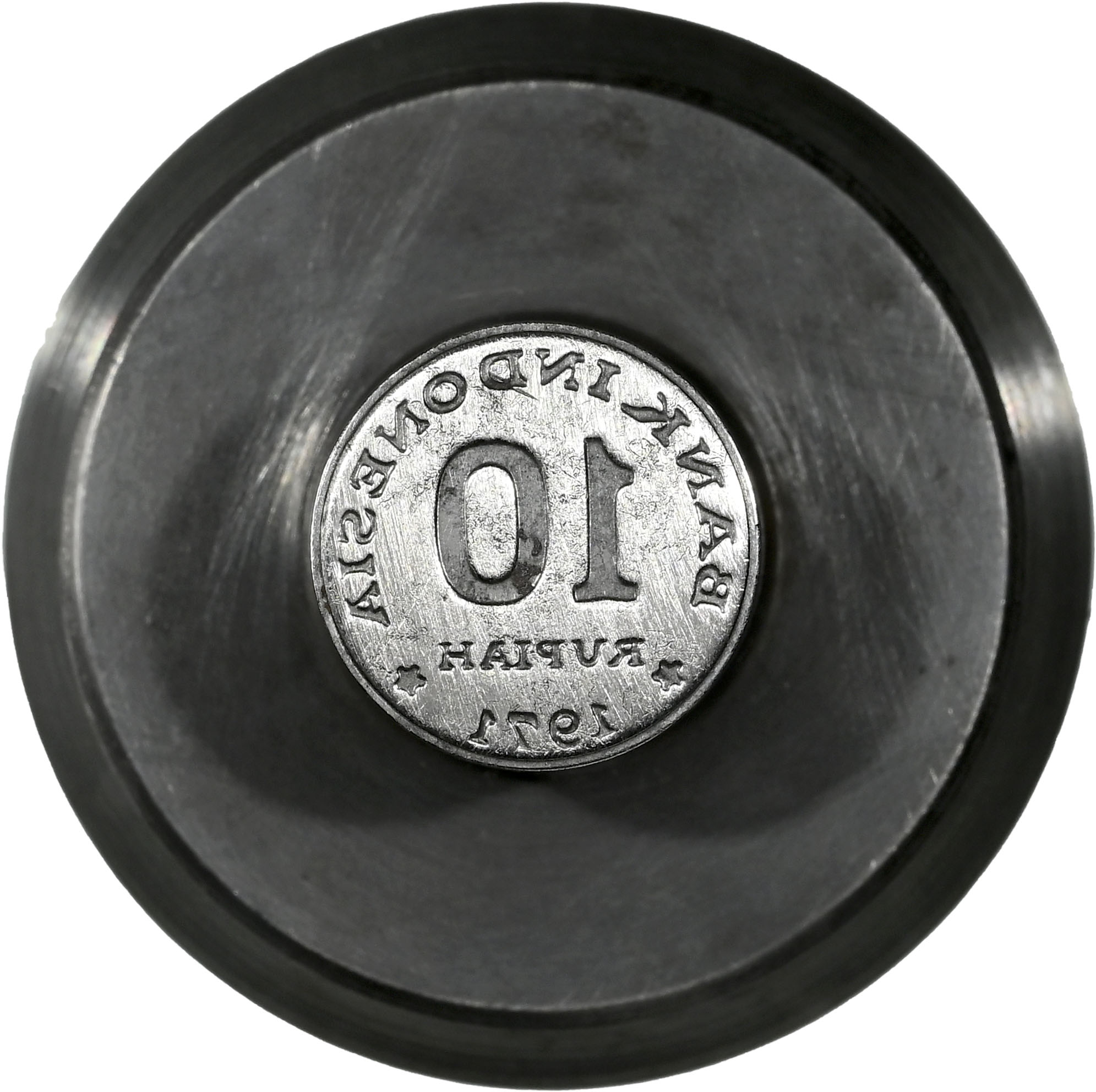 Indonesia 1971 10 Rupiah obv die