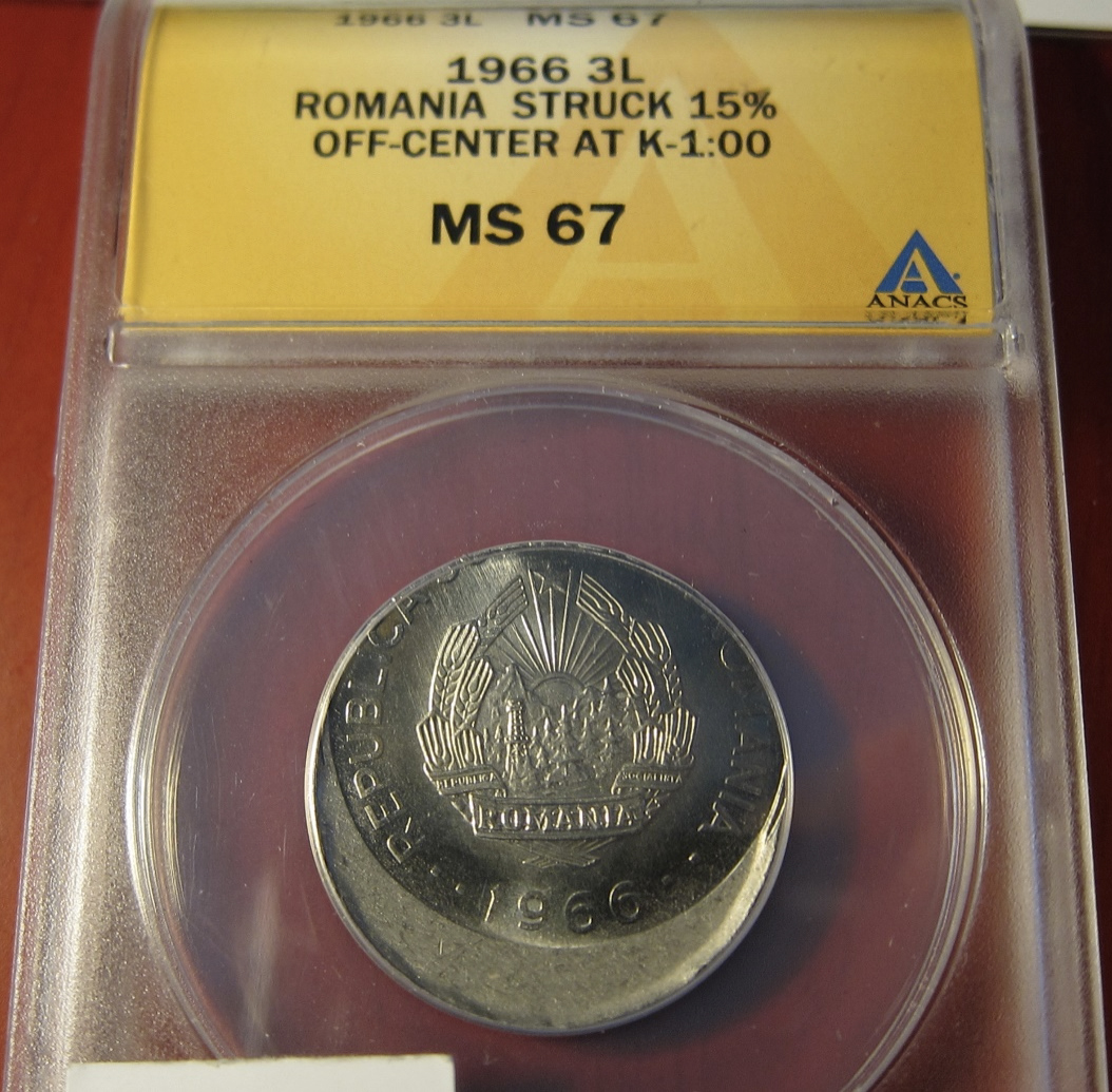 Romanian Error Coin