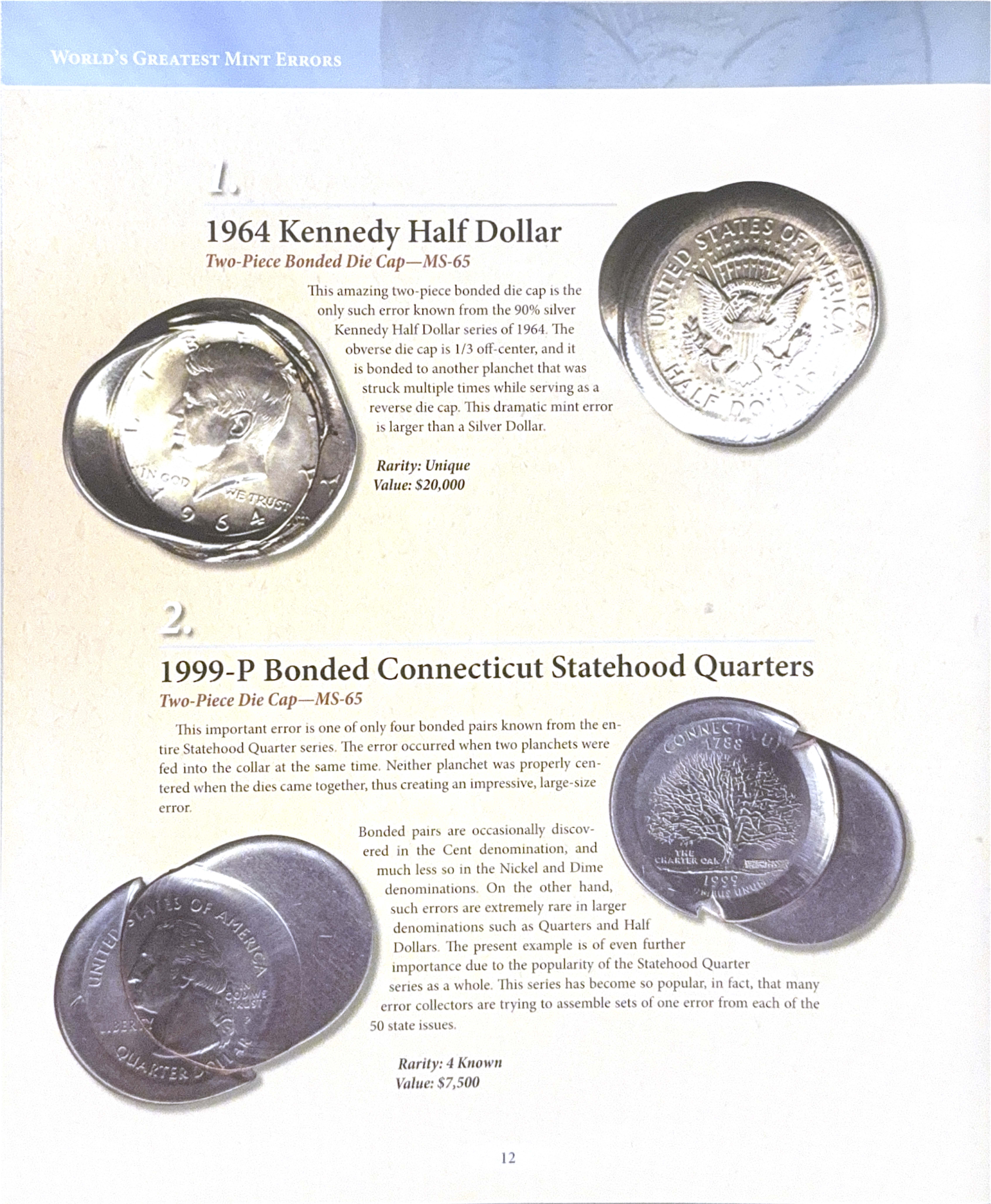 World's Greatest Mint Errors