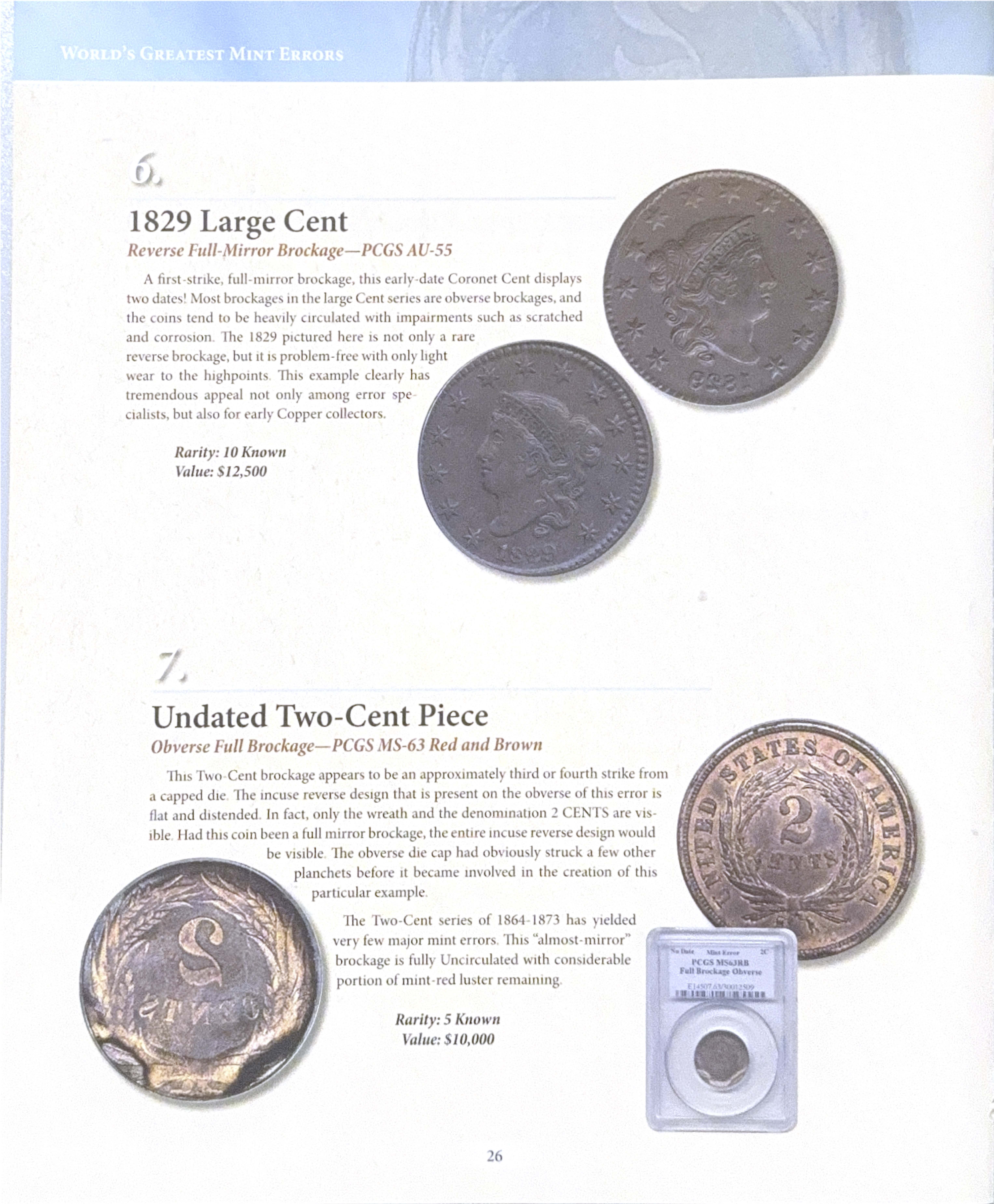 World's Greatest Mint Errors