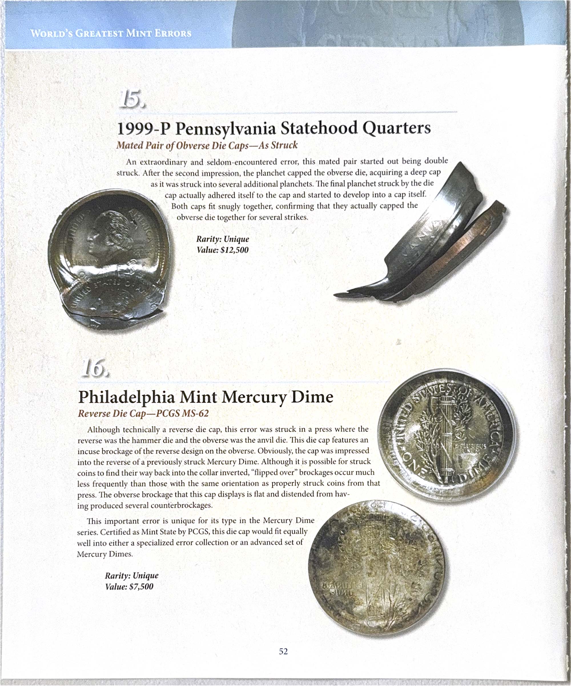 World's Greatest Mint Errors