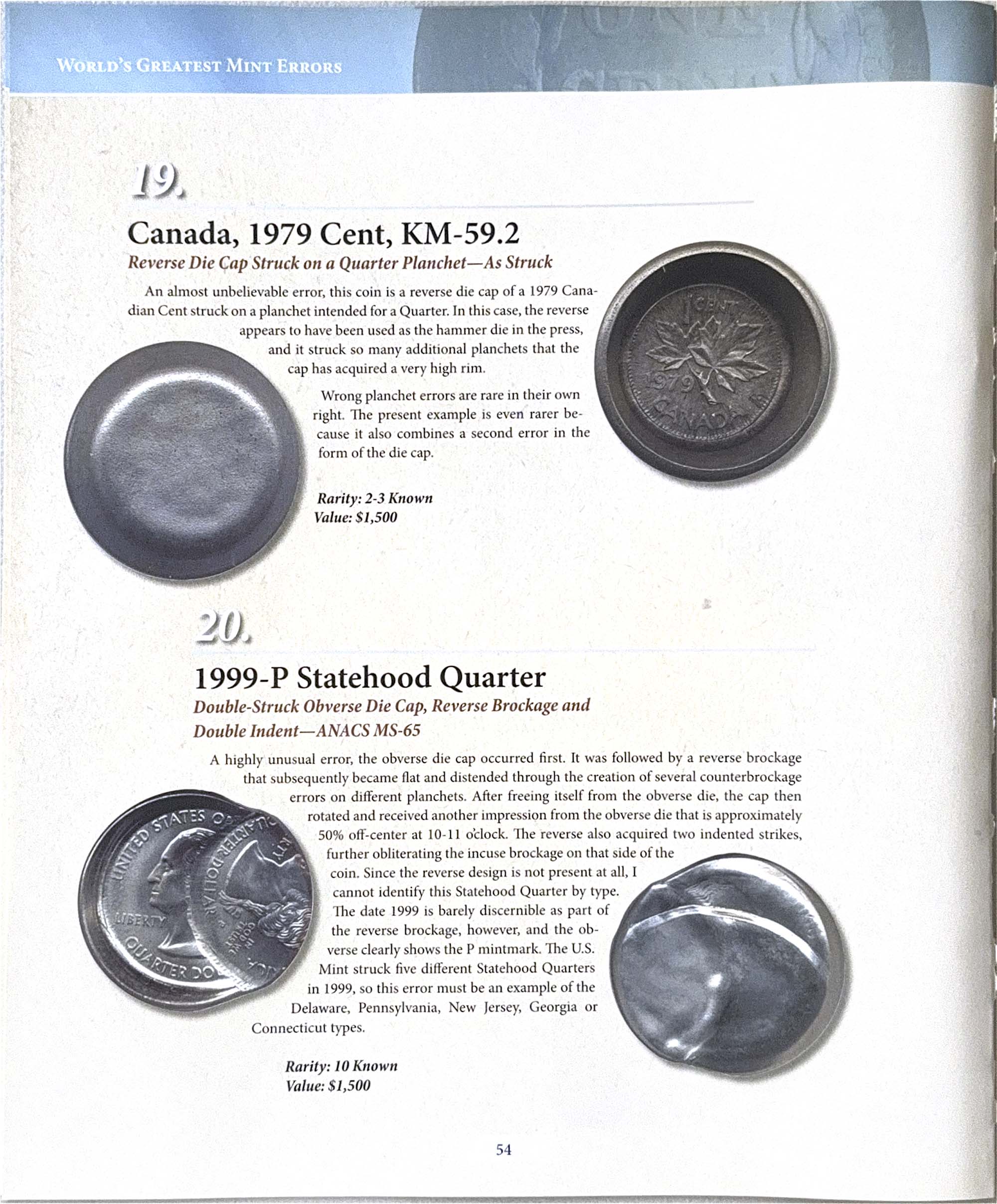 World's Greatest Mint Errors