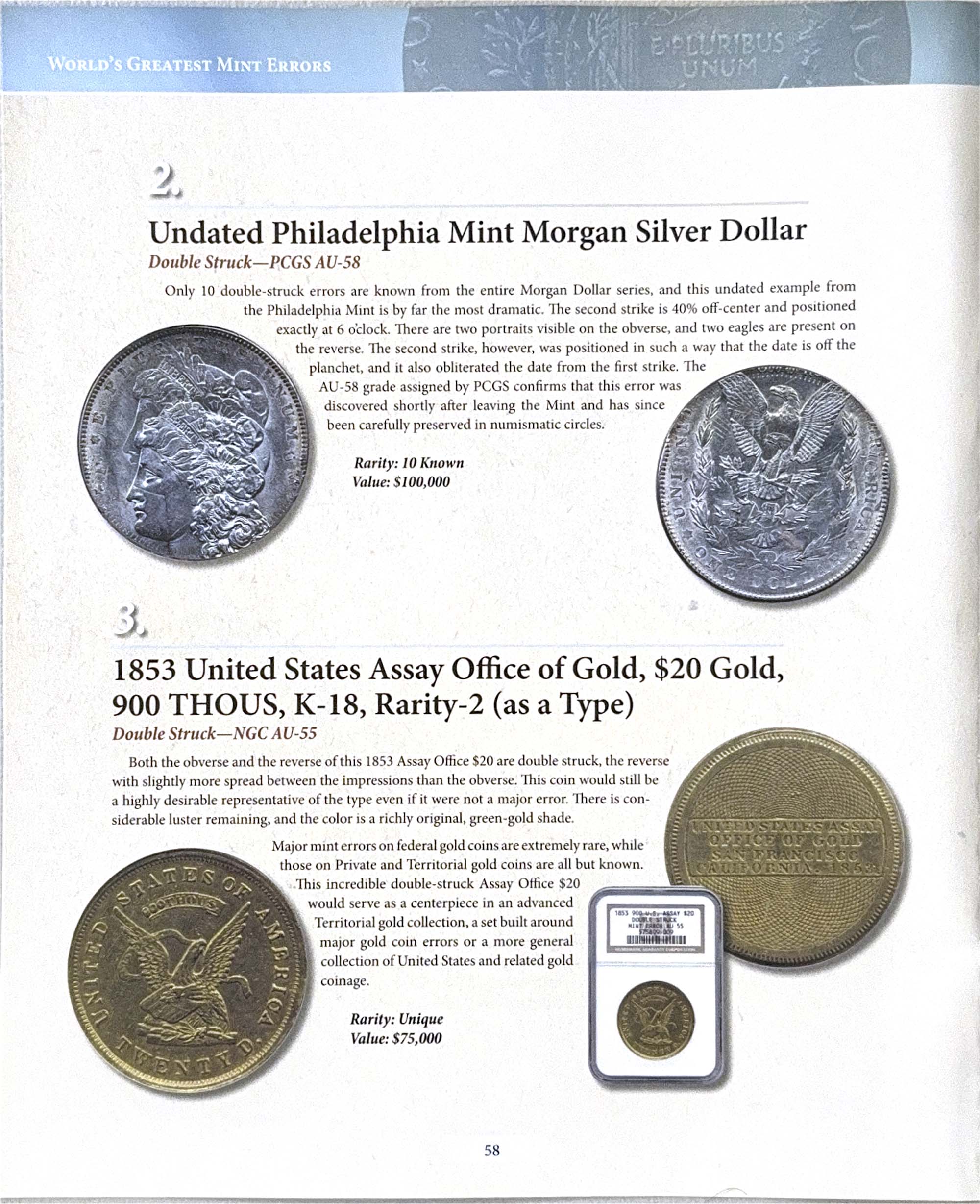 World's Greatest Mint Errors