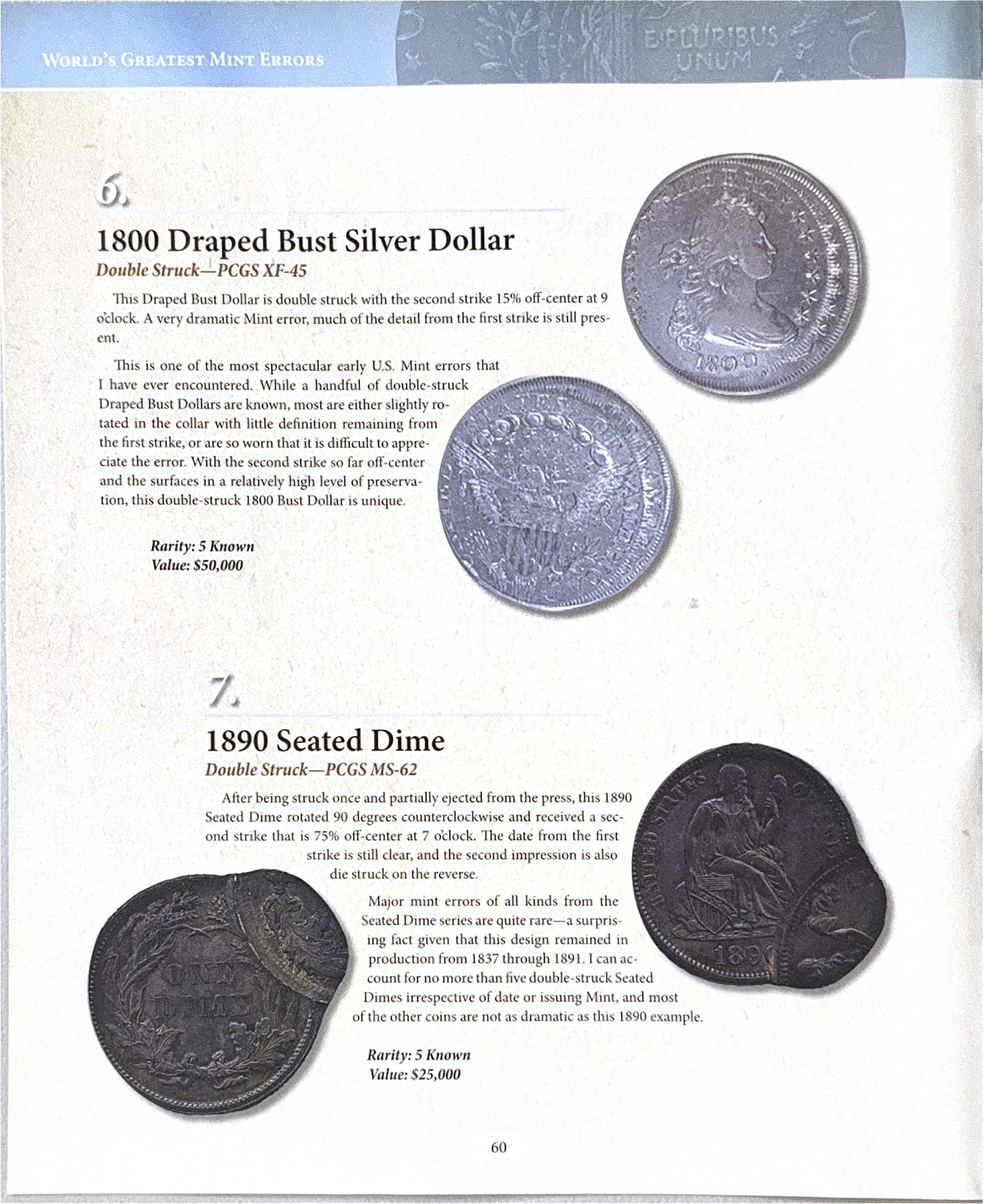 World's Greatest Mint Errors